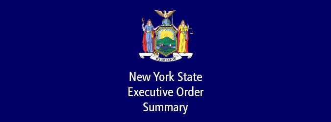 Summary Of Executive Order 202.28 - New York State Bar Association