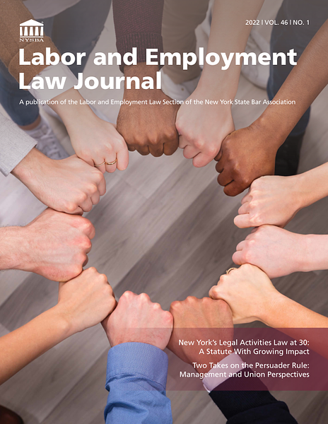 Labor and Employment Journal 2022 vol 46 no 1_8.5X11_WEB