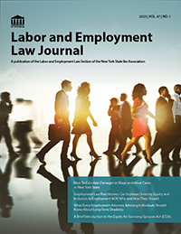 Labor&EmploymentLawJournalv.47no12023_Cover