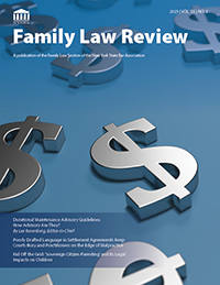 Family Law Section - New York State Bar Association