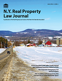 Real Property Journal 2023 vol 51 No 3_Cover
