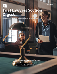 Trial Lawyers Section Digest- No. 76