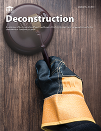 Deconstruction- Vol. 49 No. 1