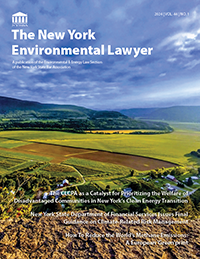 The New York Environmental Lawyer 2024 Vol 44 No 1