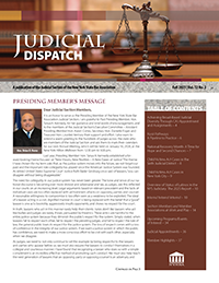Judicial Dispatch Fall 2025 Vol 12 No 2