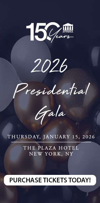 NYSBA 2026 Presidential Gala