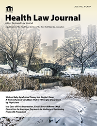 Health Law Review Vol 30 No 4