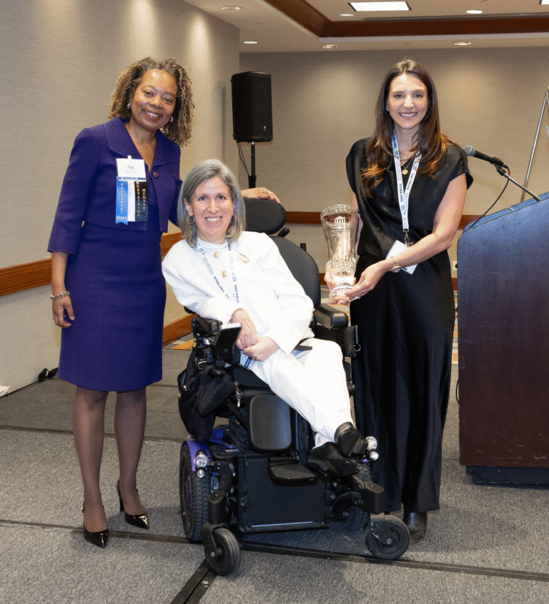 President-Elect Taa Grays, Kareen Zeitounzian, and Women in Law Section Chair Kaelyn Gustafson.