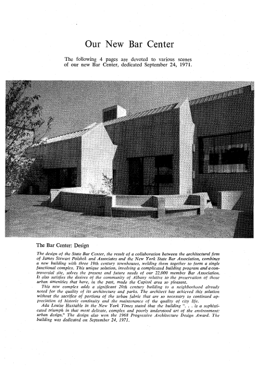 Our New Bar Center (1971)