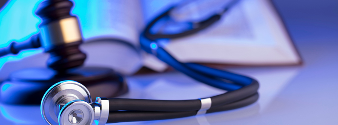 Stethoscope and Gavel