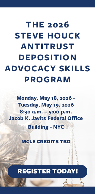 Steve Houck Antitrust 2026