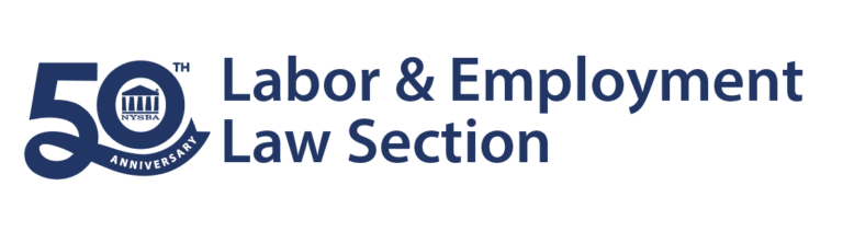 Labor Employment Section Logo 50 Years