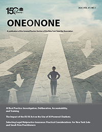 One on One 2026 vol 47 no 1