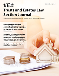Trusts and Estates Journal 2026 vol 59 no 3 COVER 200